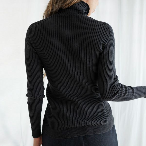 オーガニックコットン エアリーリブタートル