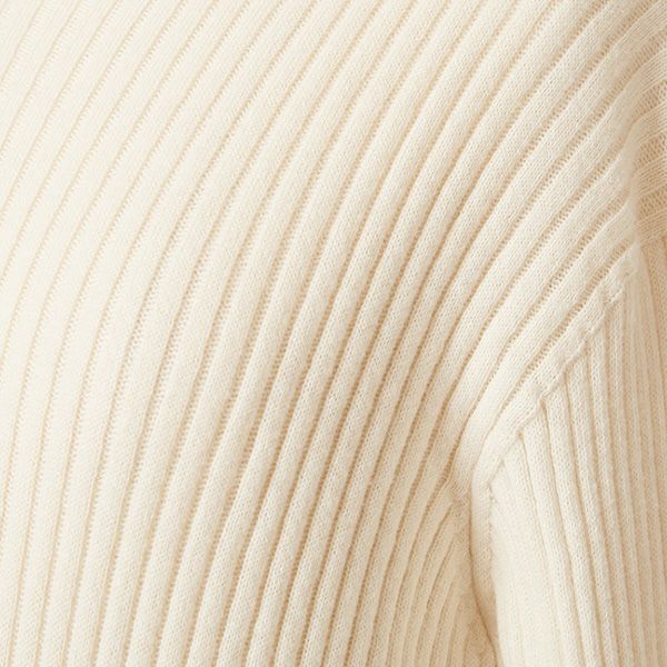 オーガニックコットン エアリーリブタートル