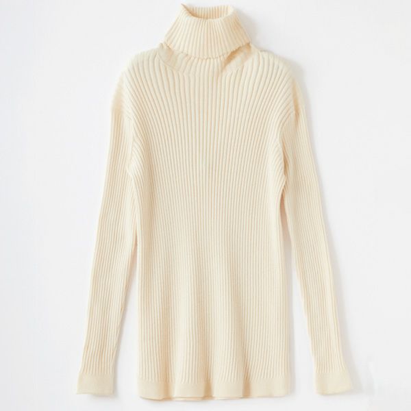 オーガニックコットン エアリーリブタートル