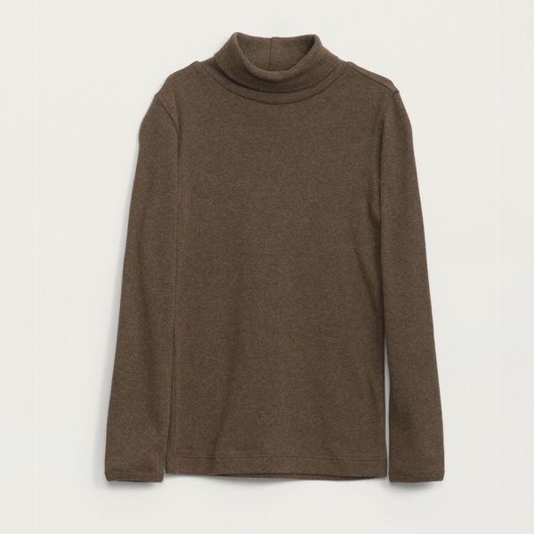 オーガニックコットン キッズ タートルネック