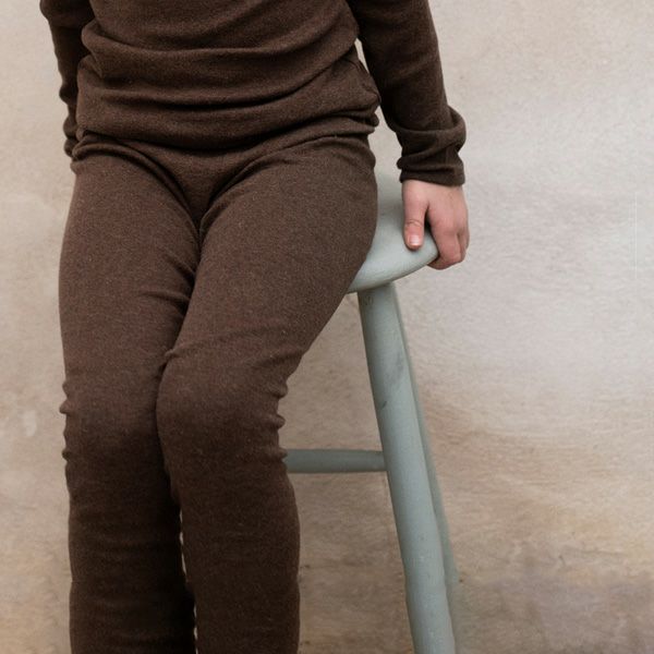 オーガニックコットン キッズフライスレギンス