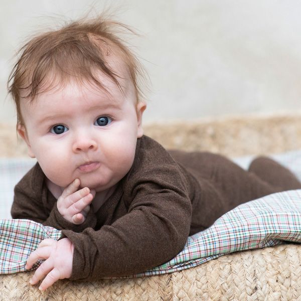 オーガニックコットン ベビー ボディ（長袖）