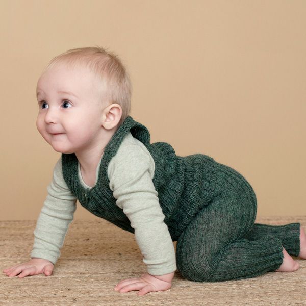 オーガニックコットン ベビー ボディ（長袖）