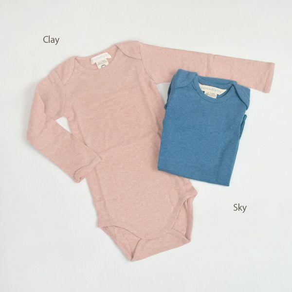 オーガニックコットン ベビー ボディ（長袖）