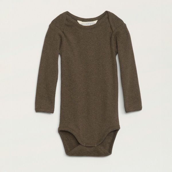 オーガニックコットン ベビー ボディ（長袖）
