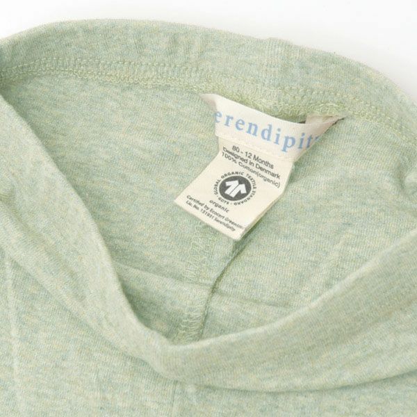 オーガニックコットン ベビー フライスレギンス