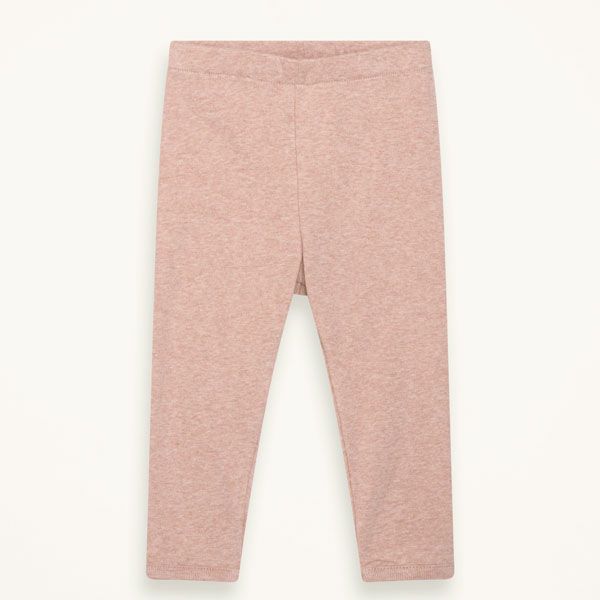 オーガニックコットン ベビー フライスレギンス