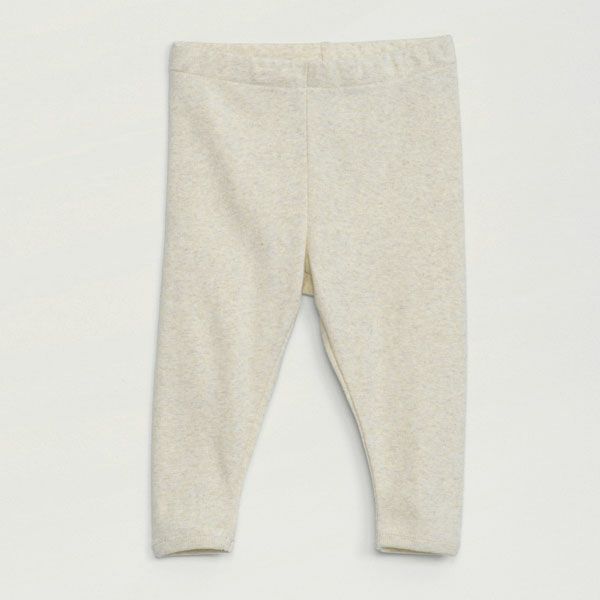オーガニックコットン ベビー フライスレギンス