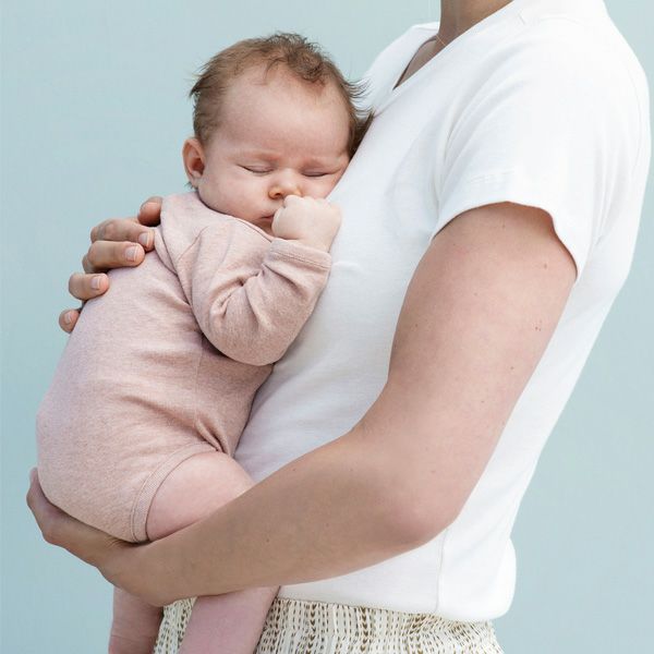 オーガニックコットン ベビーラップボディ(長袖)