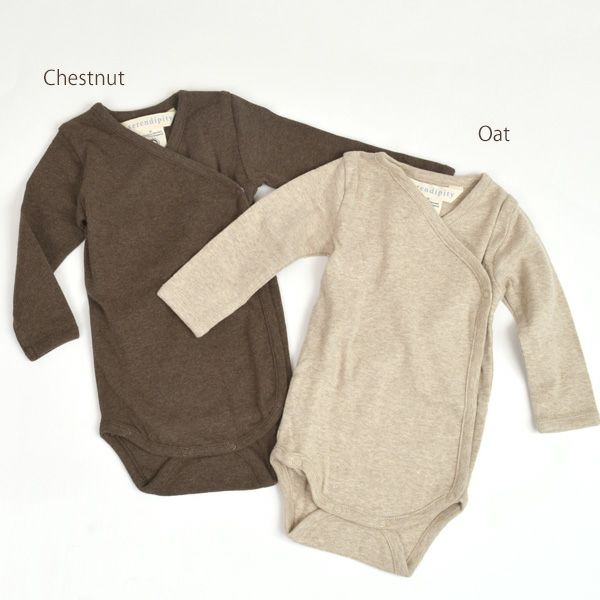 オーガニックコットン ベビーラップボディ(長袖)
