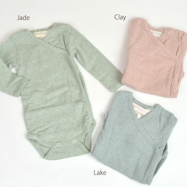 オーガニックコットン ベビーラップボディ(長袖)