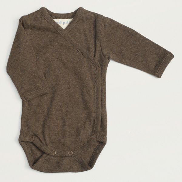 オーガニックコットン ベビーラップボディ(長袖)