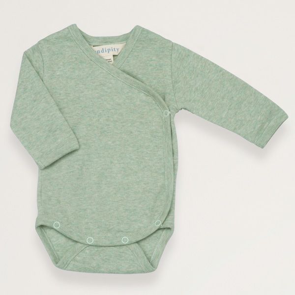 オーガニックコットン ベビーラップボディ(長袖)
