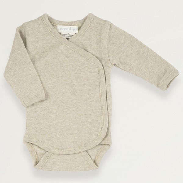 オーガニックコットン ベビーラップボディ(長袖)