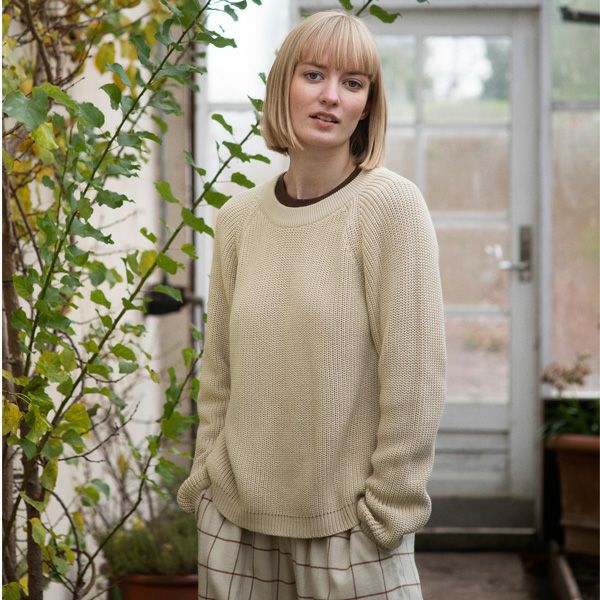 オーガニックコットン ブリオッシュニットセーター