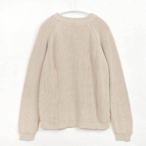 オーガニックコットン ブリオッシュニットセーター
