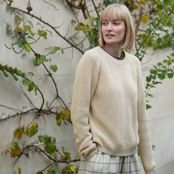 オーガニックコットン ブリオッシュニットセーター