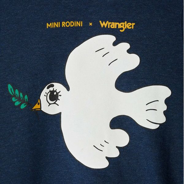 オーガニックコットン Wranglerコラボレーション ベビーポケット付きレギンス