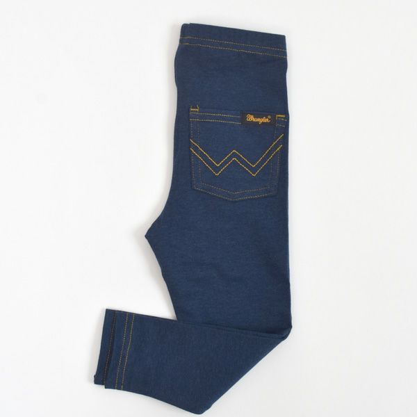 オーガニックコットン Wranglerコラボレーション ベビーポケット付きレギンス