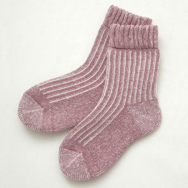 オーガニックコットン&ウール ソックス