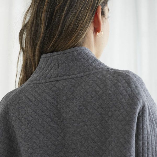 オーガニックコットン キルティングコート