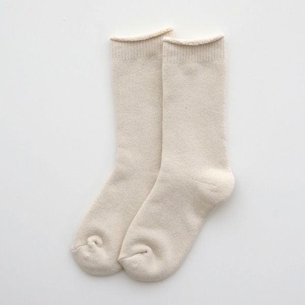 オーガニックコットン パイル編みソックス