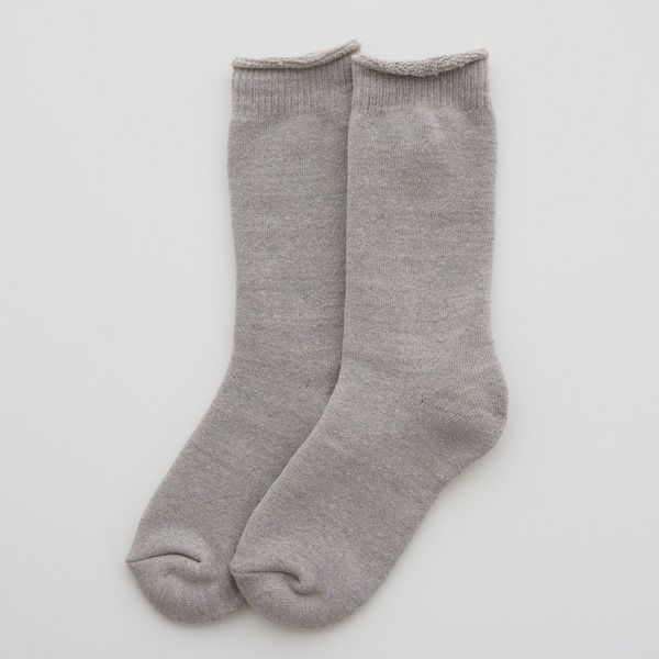 オーガニックコットン パイル編みソックス