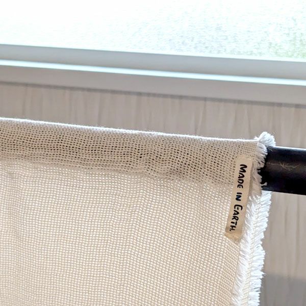 オーガニックコットン からみ織フリンジボディタオル