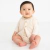 オーガニックコットン ベビー ニットちょっき