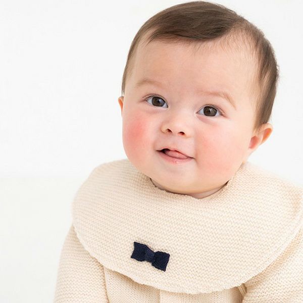 オーガニックコットン ベビー ニットスタイ