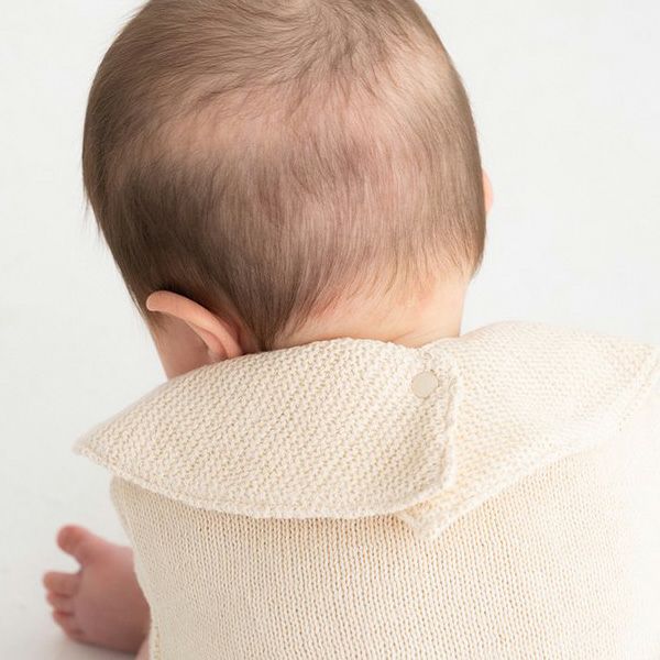 オーガニックコットン ベビー ニットスタイ