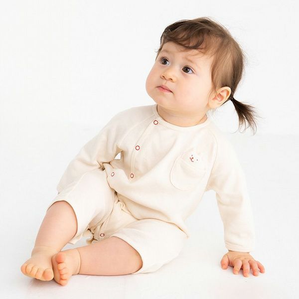 オーガニックコットン ベビーフライス2wayドレス