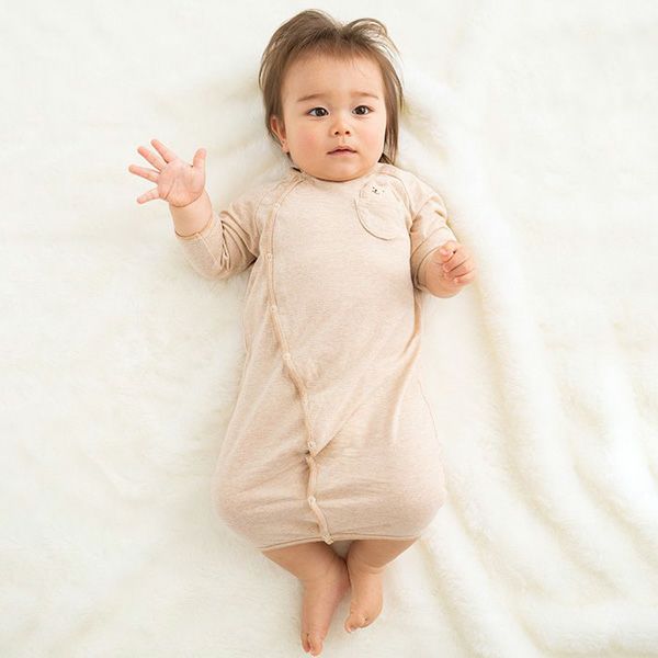 オーガニックコットン ベビーフライス2wayドレス