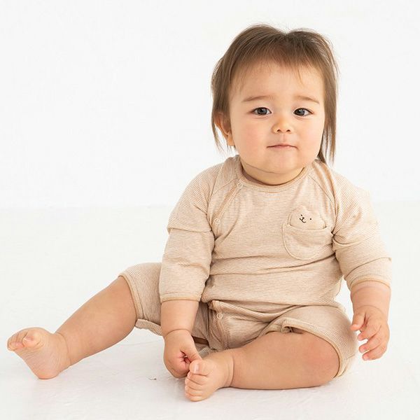 オーガニックコットン ベビーフライス2wayドレス