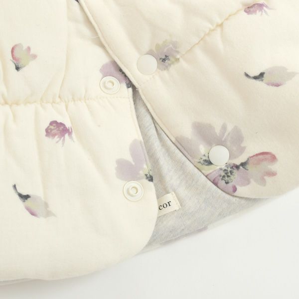 オーガニックコットン アンティークポピーネックウォーマー