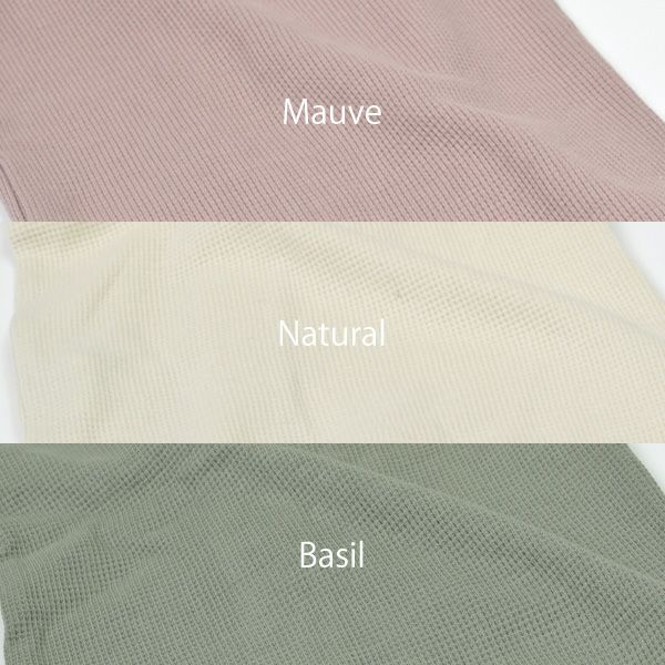 オーガニックコットン ベビーワッフルスリープセット