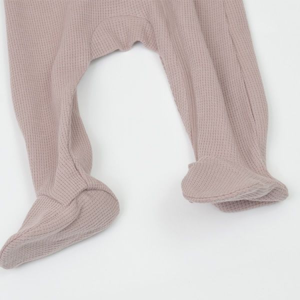 オーガニックコットン ベビーワッフルスリープセット