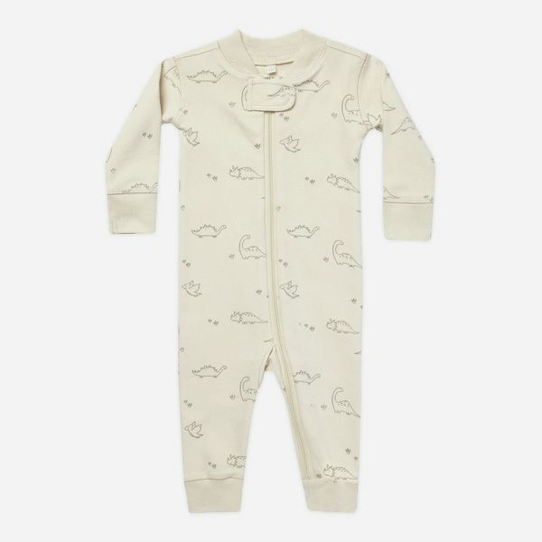 オーガニックコットン ベビージッパーカバーオール(長袖)