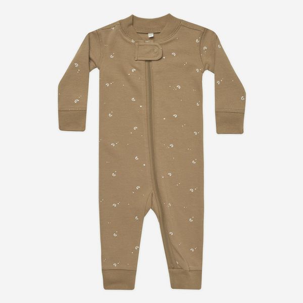 オーガニックコットン ベビージッパーカバーオール(長袖)