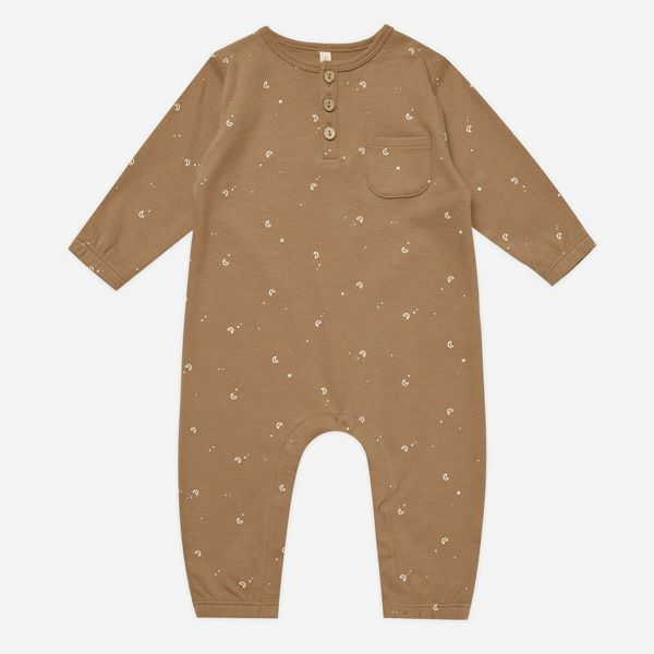 オーガニックコットン ベビージャンプスーツ(長袖)