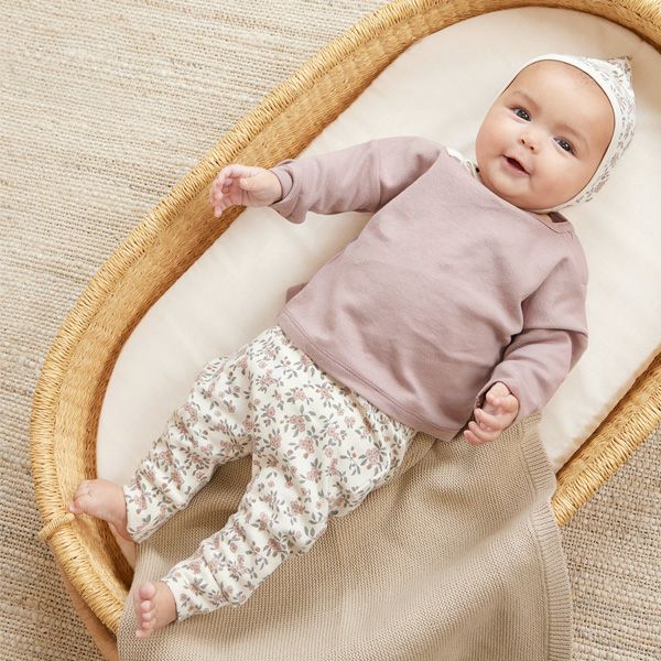 オーガニックコットン ベビーパンツ