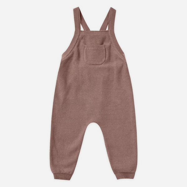 オーガニックコットン ベビーニットオーバーオール