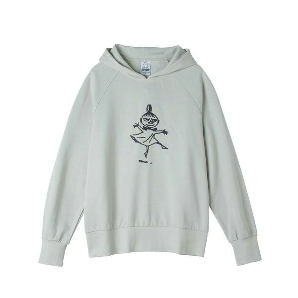 オーガニックコットン ムーミン ユニセックス裏毛フーディー