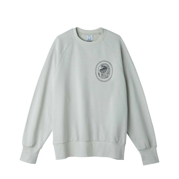 オーガニックコットン ムーミン ユニセックス裏毛スウェット