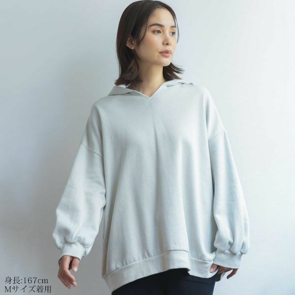 オーガニックコットン ユニセックス裏起毛フーディー