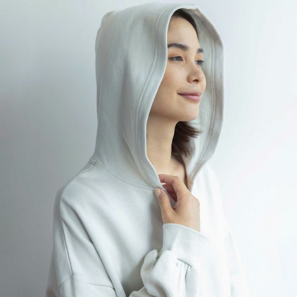 オーガニックコットン ユニセックス裏起毛フーディー