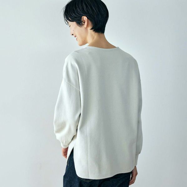 オーガニックコットン ユニセックス裏起毛スウェット