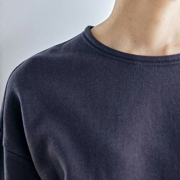 オーガニックコットン ユニセックス裏起毛スウェット