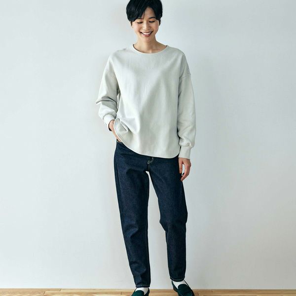 オーガニックコットン ユニセックス裏起毛スウェット