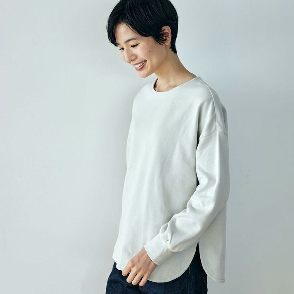 オーガニックコットン ユニセックス裏起毛スウェット